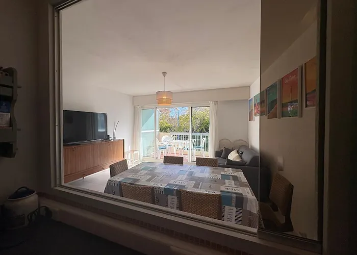 Bel A St Jean De Monts Avec Balcon Et Parking, Proche Et Commerces - Fr-1-323-585 아파트 생장드몽